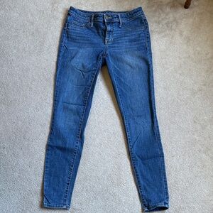 Mossimo Supply Co. Women's Blue Skinny Jeans